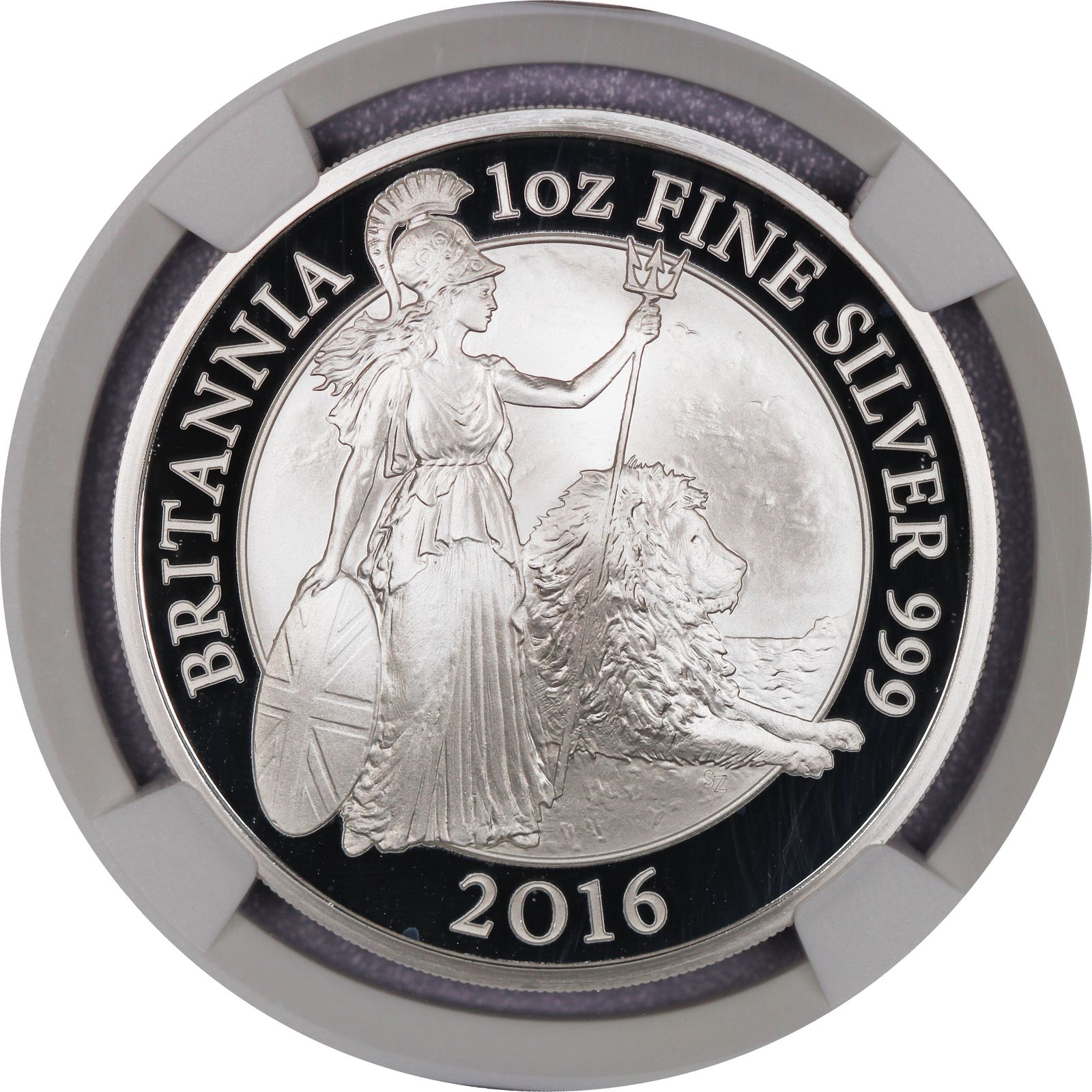 2016 ￡2 2枚セット プルーフ グレートブリテン 1オンス シルバー
