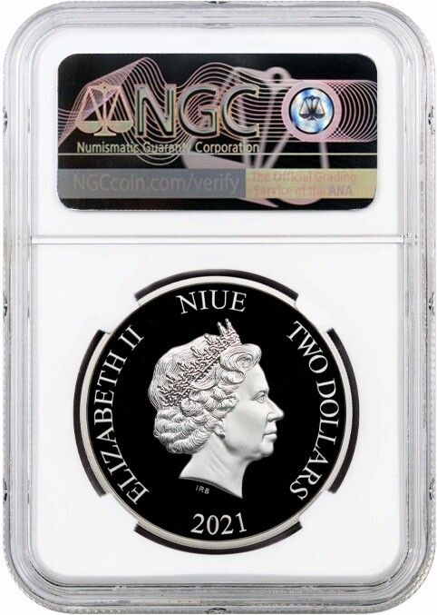 2021年 ニウエ プルーフ ロード・オブ・ザ・リング アラゴン 1オンス