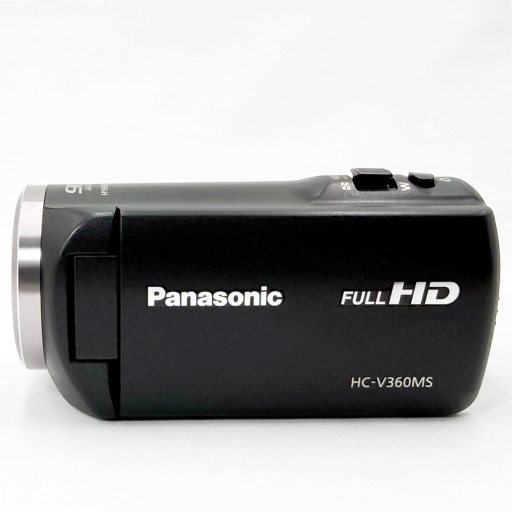 美品】パナソニック Panasonic HC-V360MS ブラック ビデオカメラ