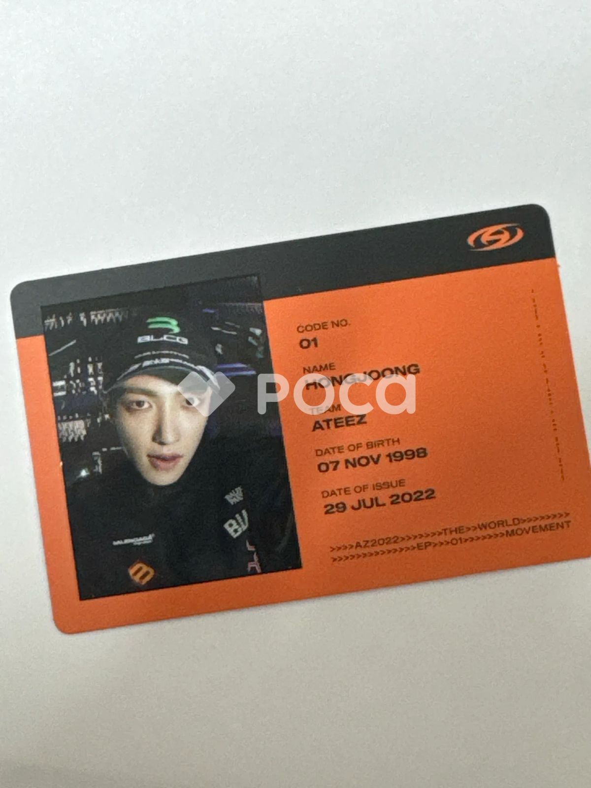 ATEEZ ホンジュン THE WORLD EP.1 : MOVEMENT Z VER. - メルカリ