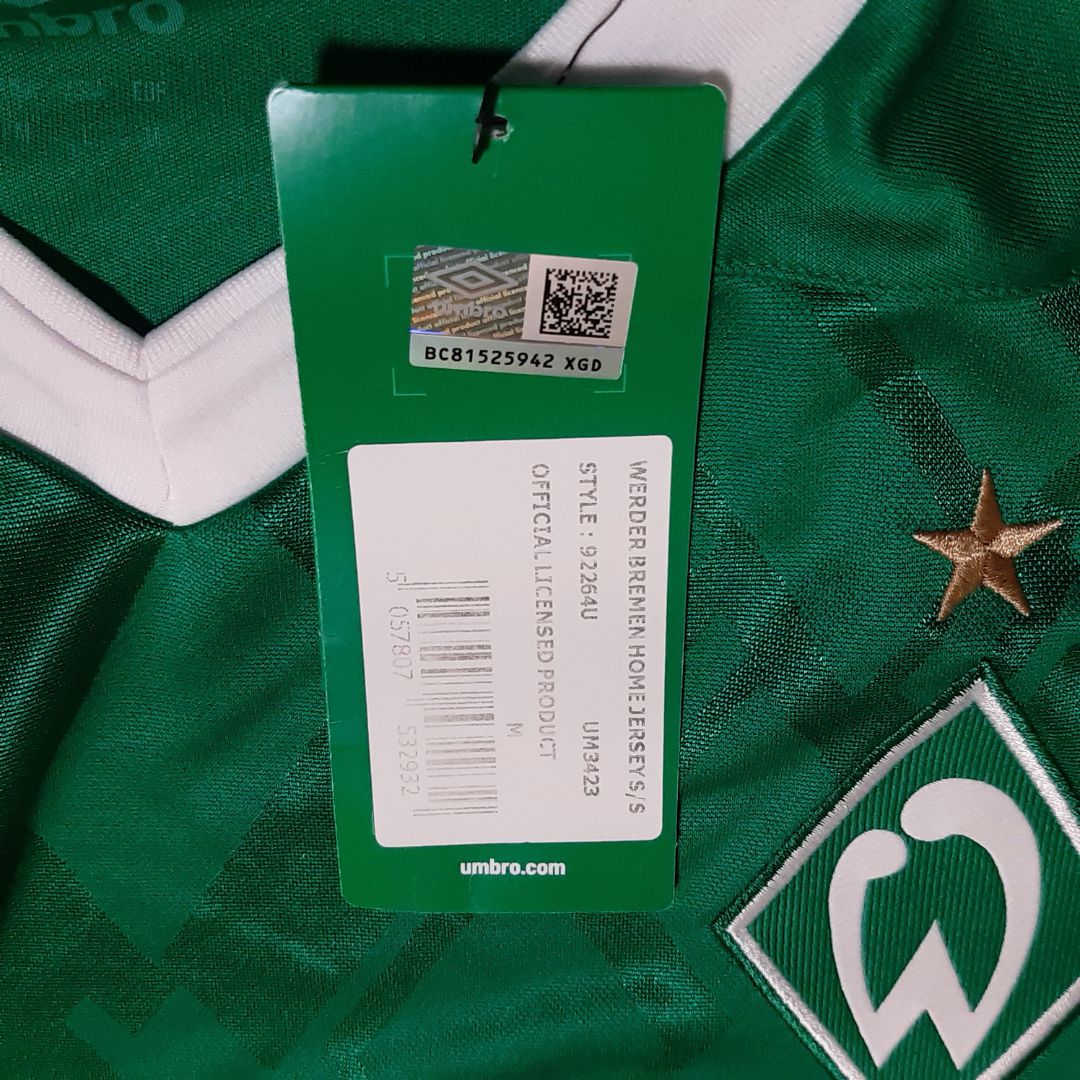 新品・未使用】UMBRO アンブロ ヴェルダー・ブレーメン ブレーメン