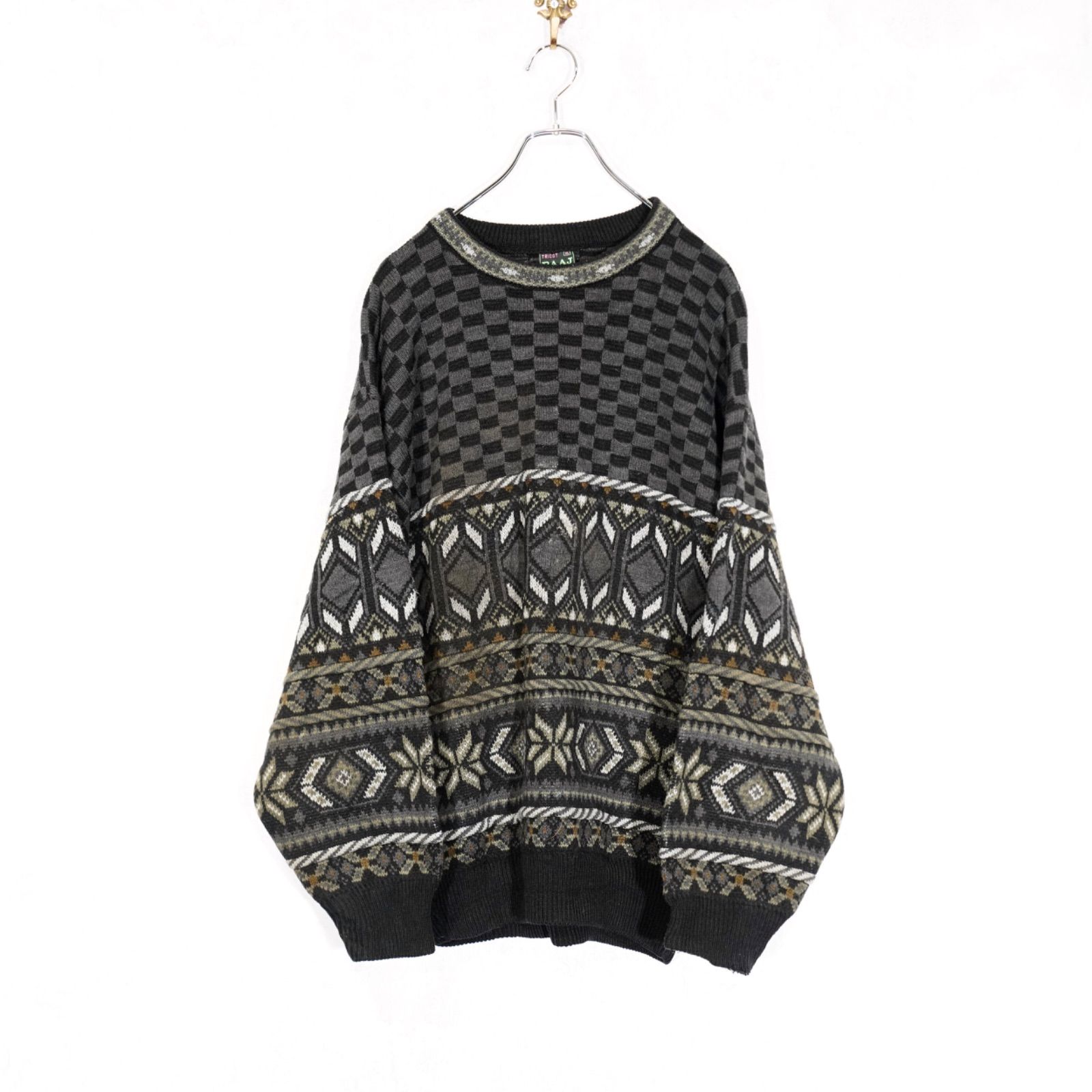 EU VINTAGE TRICOT BAAJ PATTERNED *SPECIAL ITEM* EU VINTAGE 