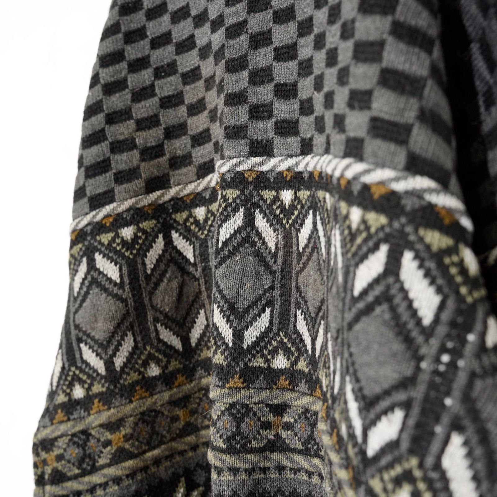EU VINTAGE TRICOT BAAJ PATTERNED HEAVY KNIT/ヨーロッパ古着柄 