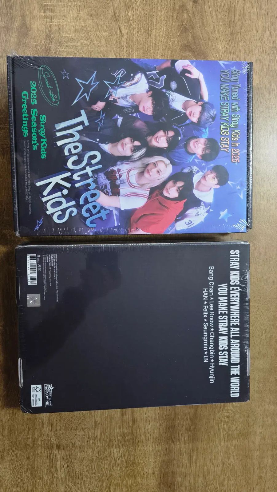 特典トレカセット ポストカードセット Stray Kids ストレイキッズ スキズ SKZ 2025 シーグリ シーズングリーティング