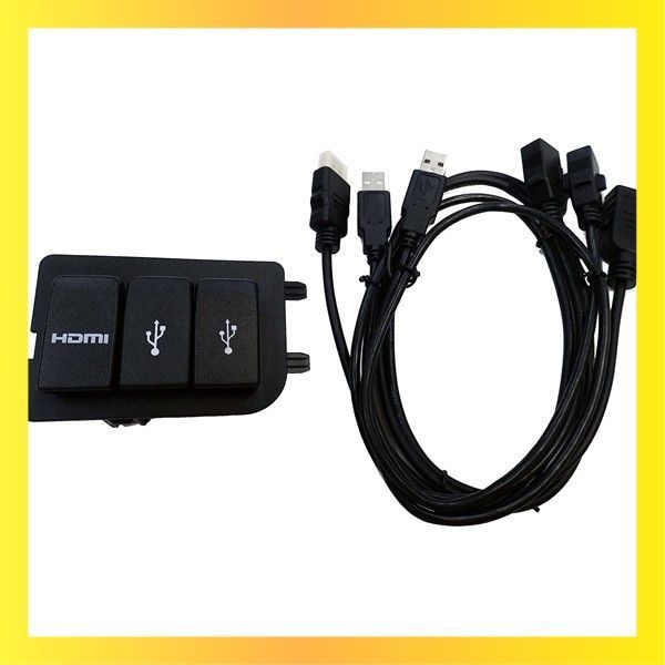 ☆送料無料☆Style:USB&HDMIタイプ(ブラックパネル) ホンダ N-BOX JF3