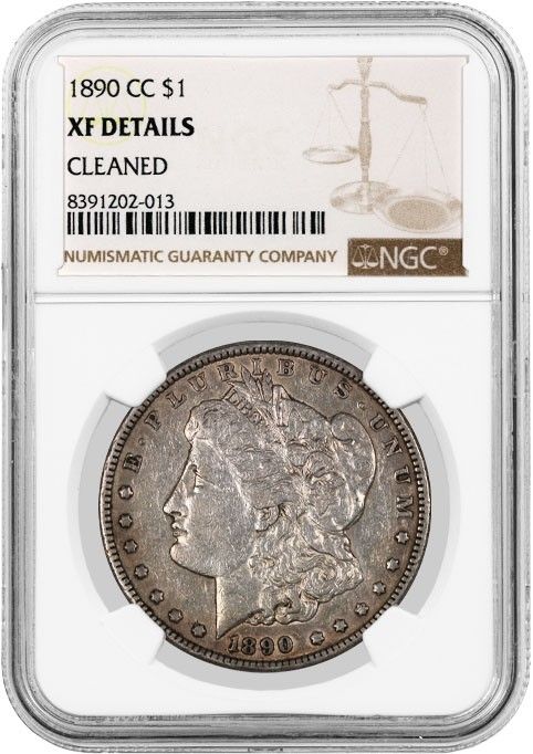 1890年CC アメリカ合衆国カーソンシティ造幣局モーガンドル銀貨 1890年CC アメリカ合衆国カーソンシティ造幣局モーガンドル銀貨