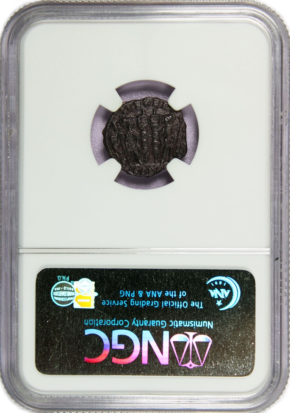 ローマ帝国 コンスタンティヌス 1 世の鍬 307-337 AD AE Numm NGC