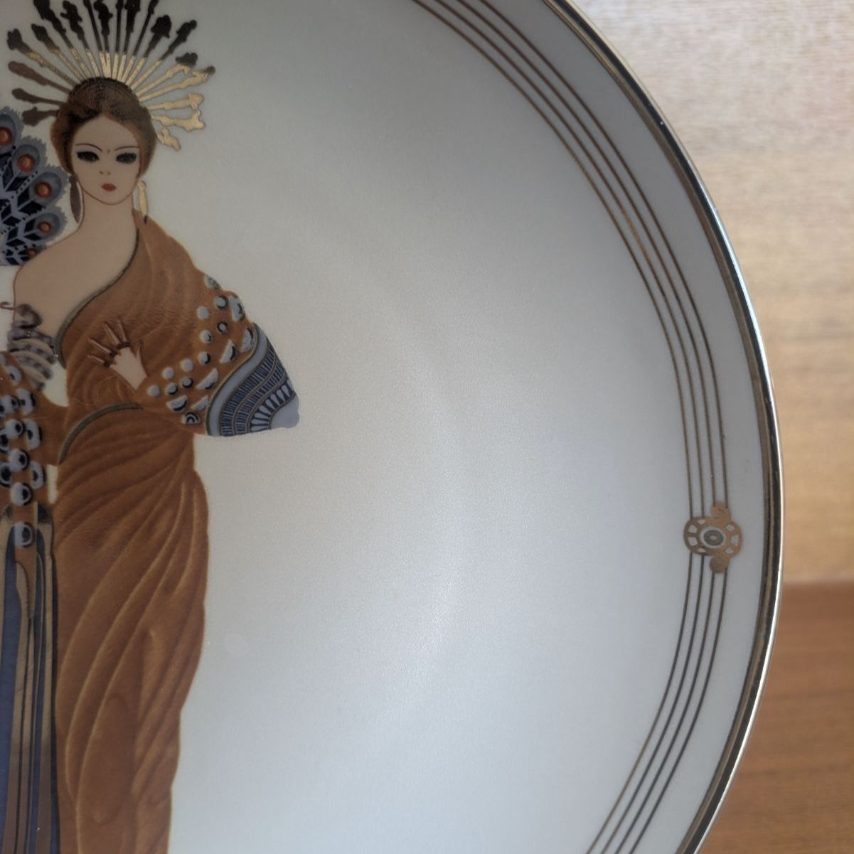 エルテ アールデコ フランクリンミント プレート ATHENA Erte エルテ アールデコ フランクリンミント プレート ATHENA Erte 装飾