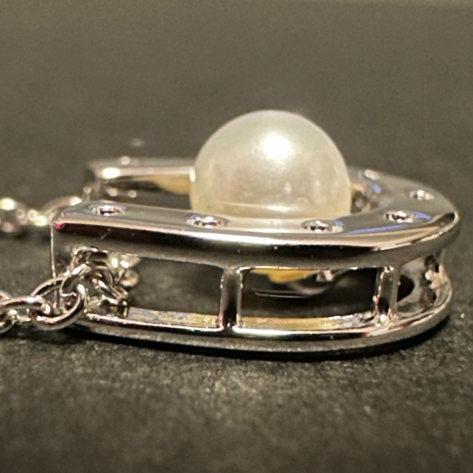 極美品 タサキ TASAKI 田崎 田崎真珠 ネックレス SV パール 約4.1mm