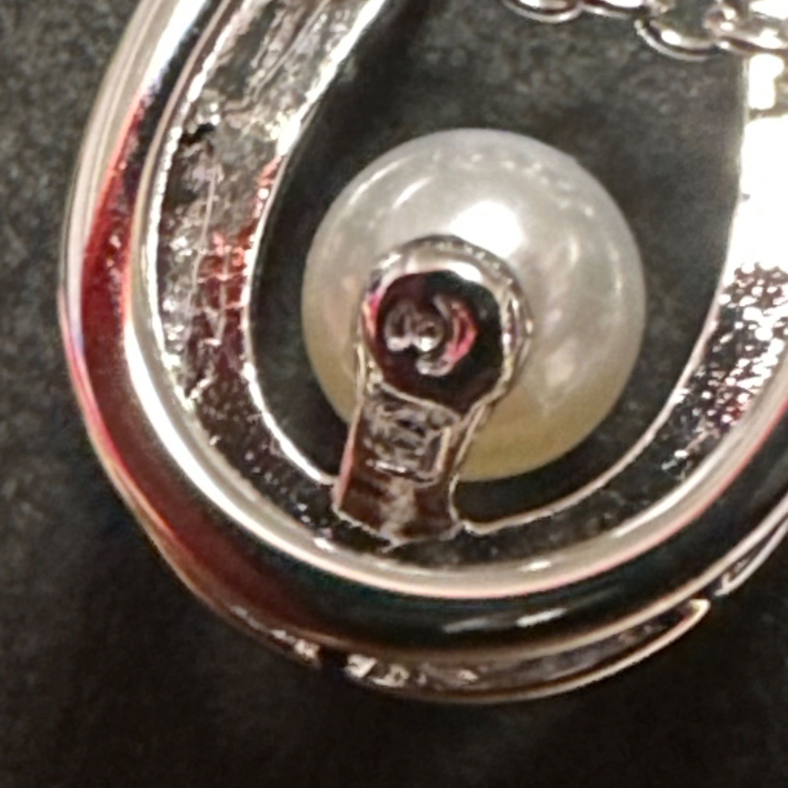 極美品 タサキ TASAKI 田崎 田崎真珠 ネックレス SV パール 約4.1mm 