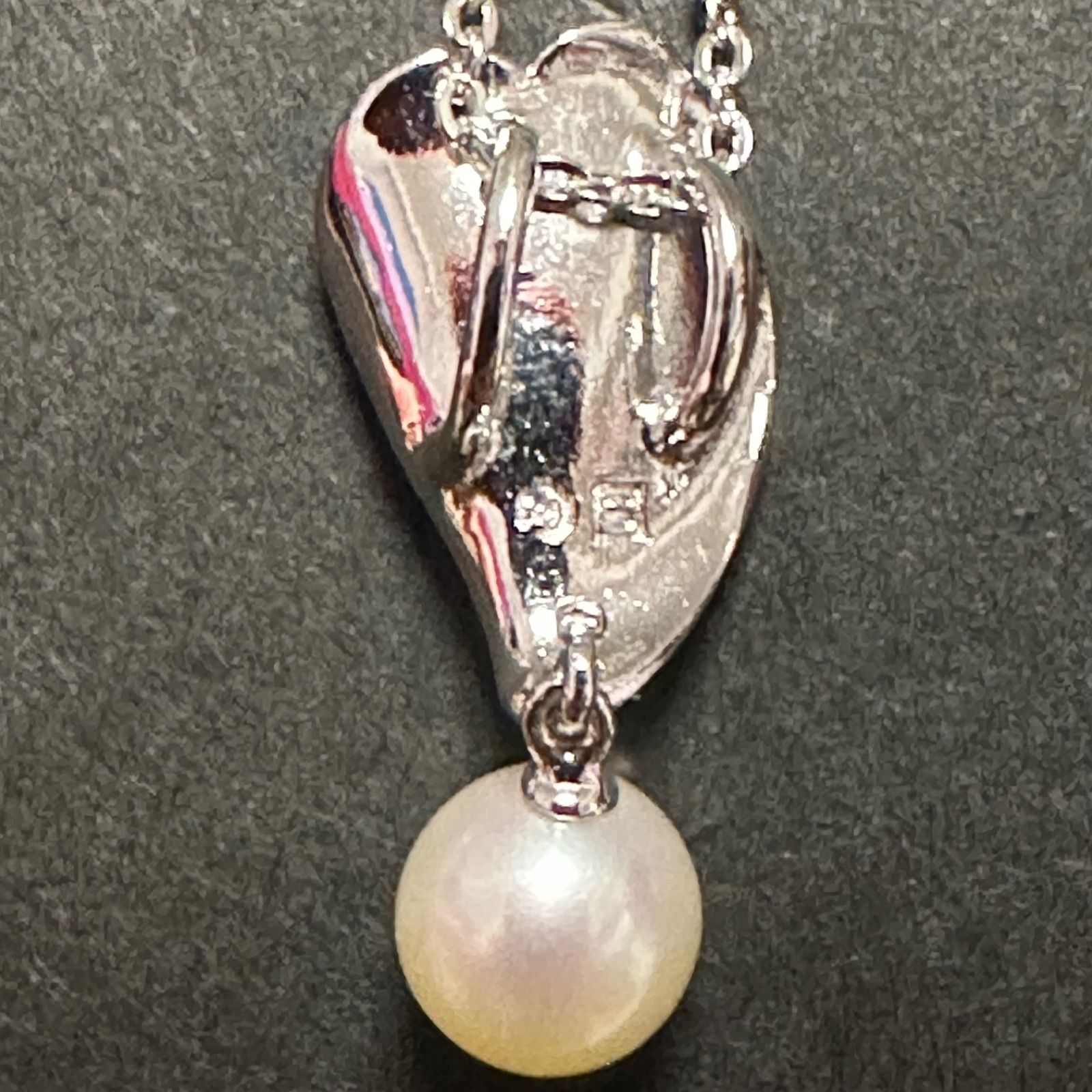 極美品 タサキ TASAKI 田崎 田崎真珠 ネックレス SV パール 約6.3mm 