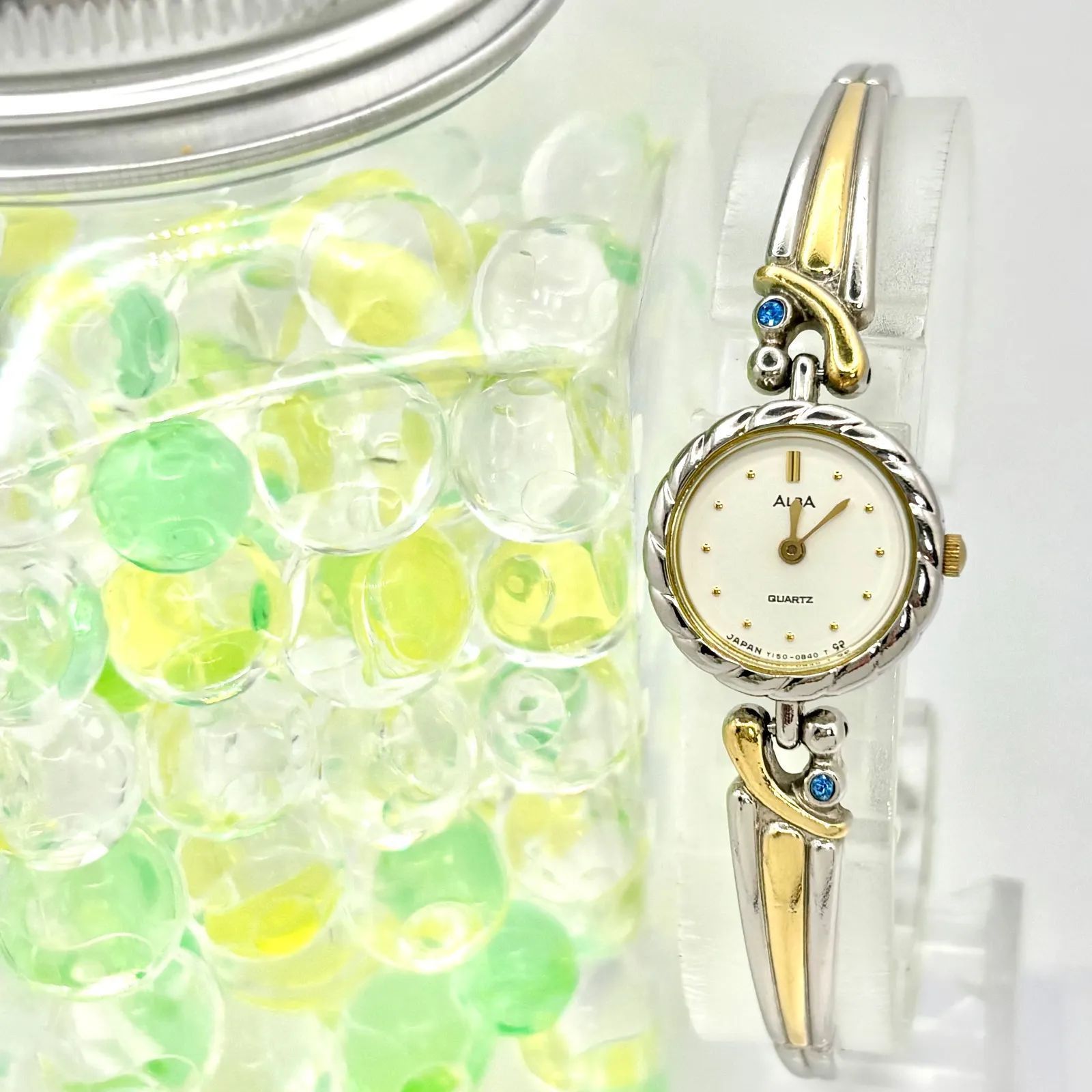 新品電池】SEIKO セイコー ALBA アルバ 2Pカラーストーン レディース