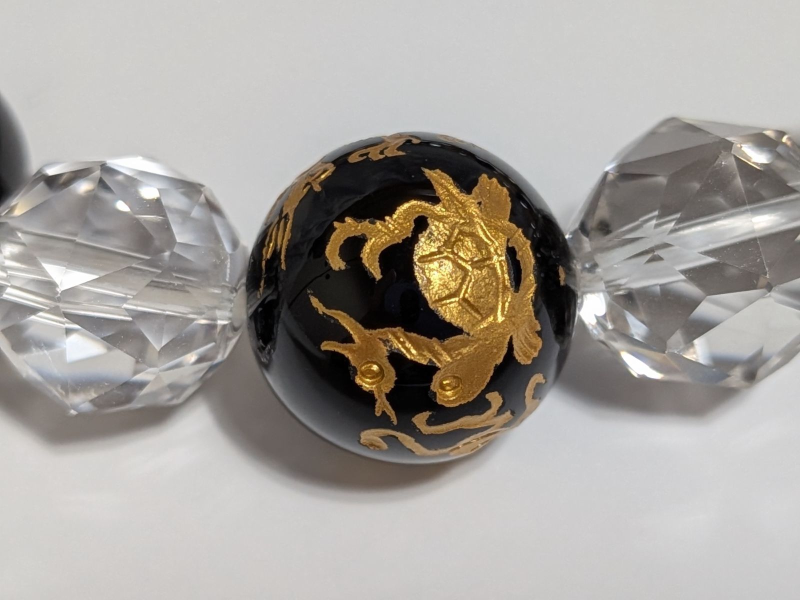 パワーストーン 天然石 ブレスレット 四神集結 オニキス他 17 cm No 333