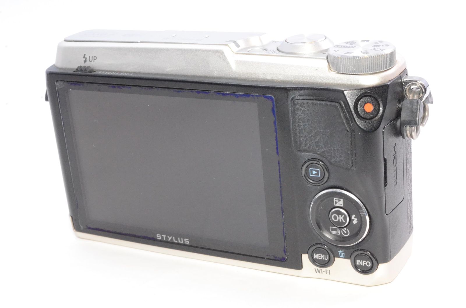 元箱、グリップ付き良品】OLYMPUS オリンパス STYLUS SH-1 シルバー