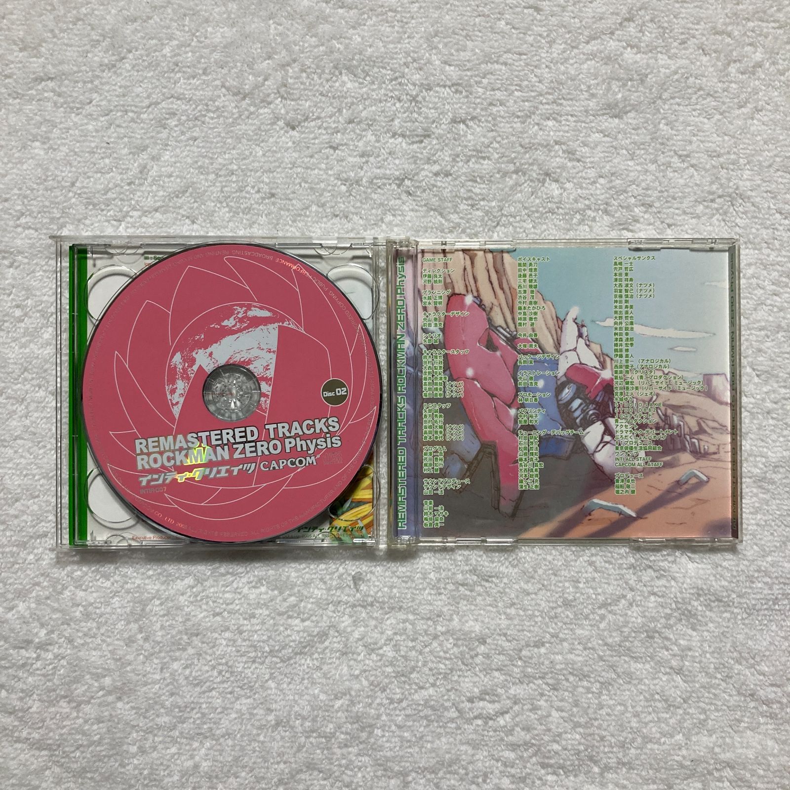 激レア 美品 ゲームCD】ロックマンゼロ4 リマスタートラック カプコン