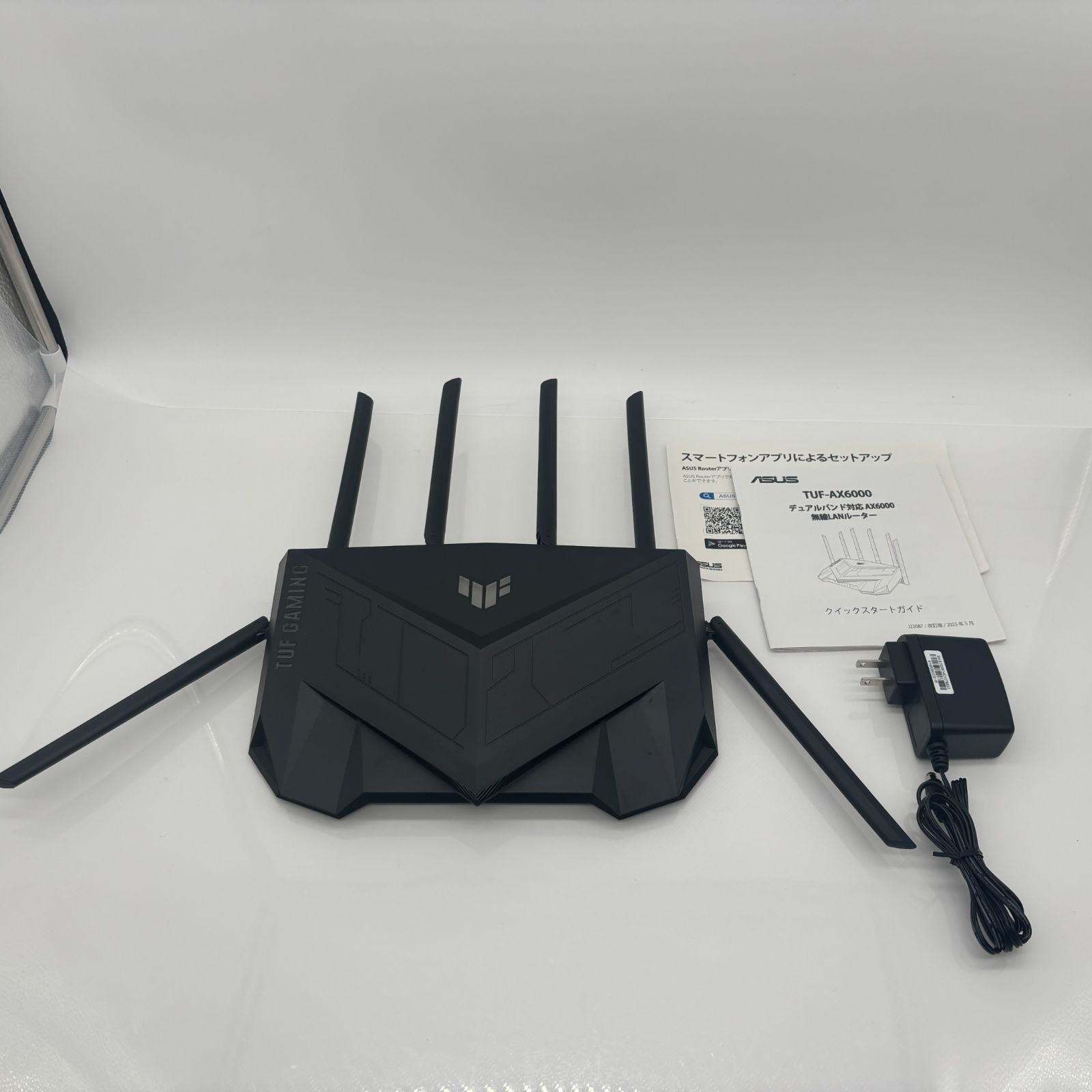 ASUS 無線LANルーター TUF-AX6000 中古 中古・美品】ASUS TUF GAMING AX6000 無線LANルーター - メルカリ