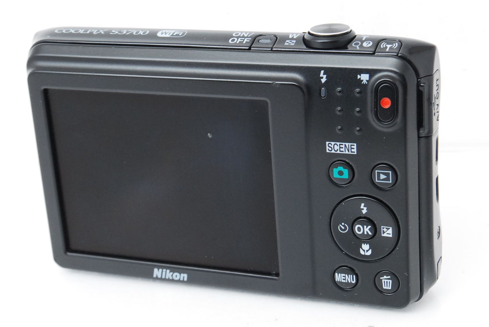 ☆スタイリッシュ！手軽さと高画質を一台に！☆ニコン COOLPIX S3700