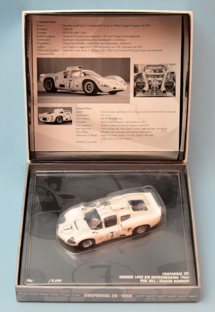 ポールズモデルアート 1/43ミニチャンプス Chaparral 2D Nurburgring