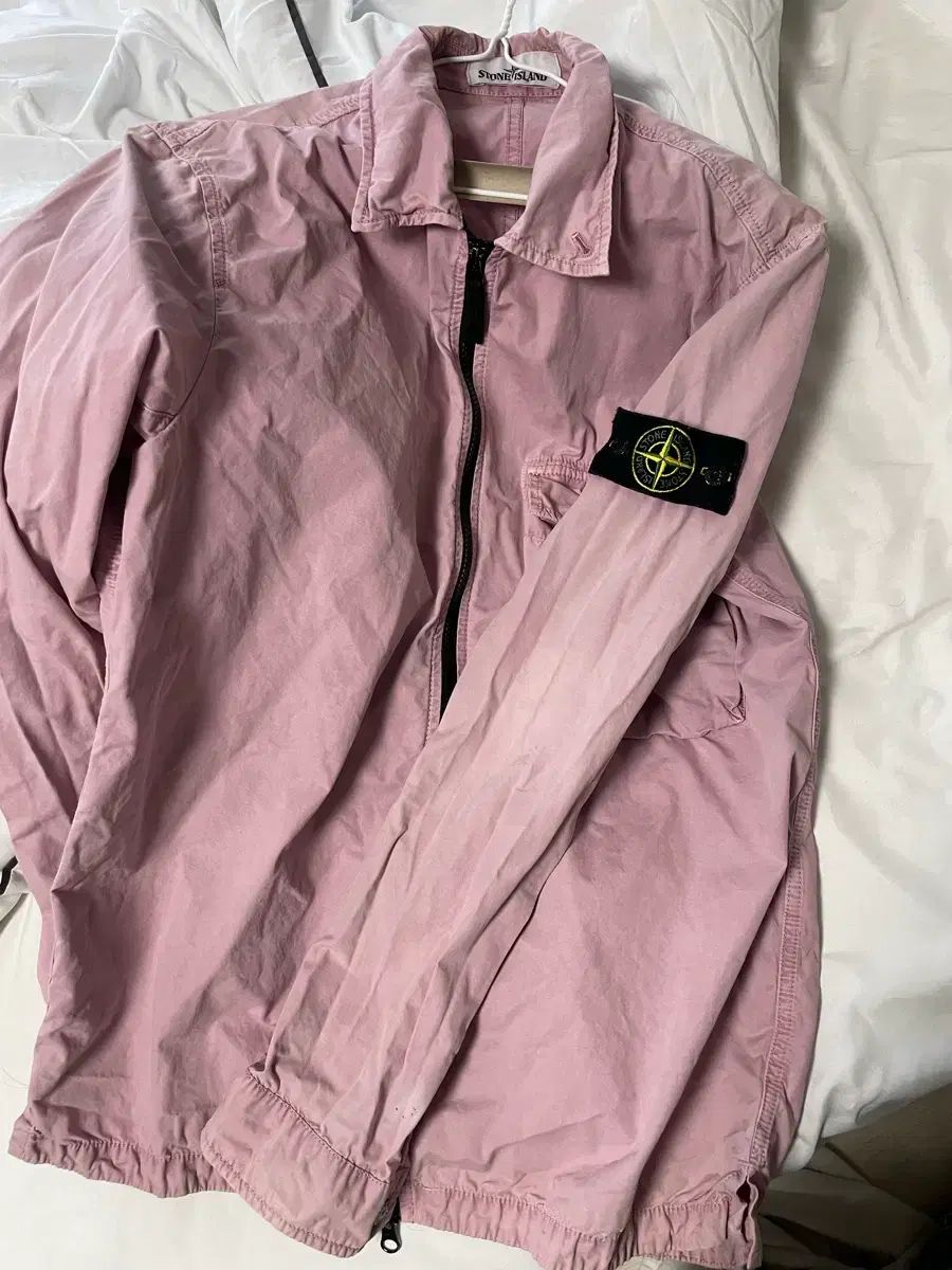 ストーンアイランド オーバーサイズシャツ ピンク - メルカリ