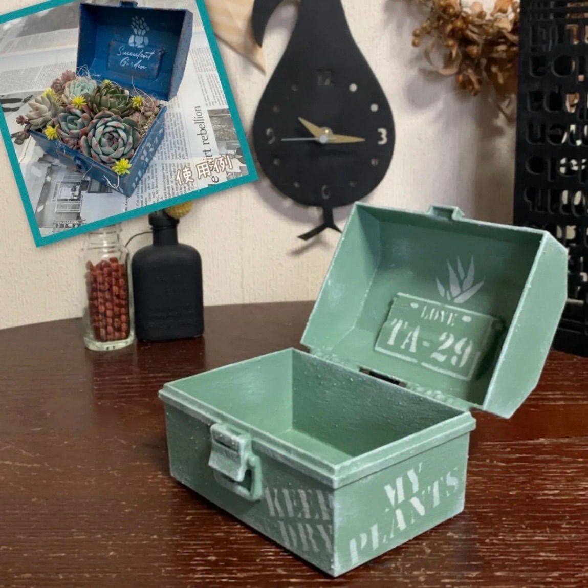 momoka様オーダーページ③　リメイク缶 M様 専用ページ◇ リメイク缶 2点 おまとめ - メルカリ