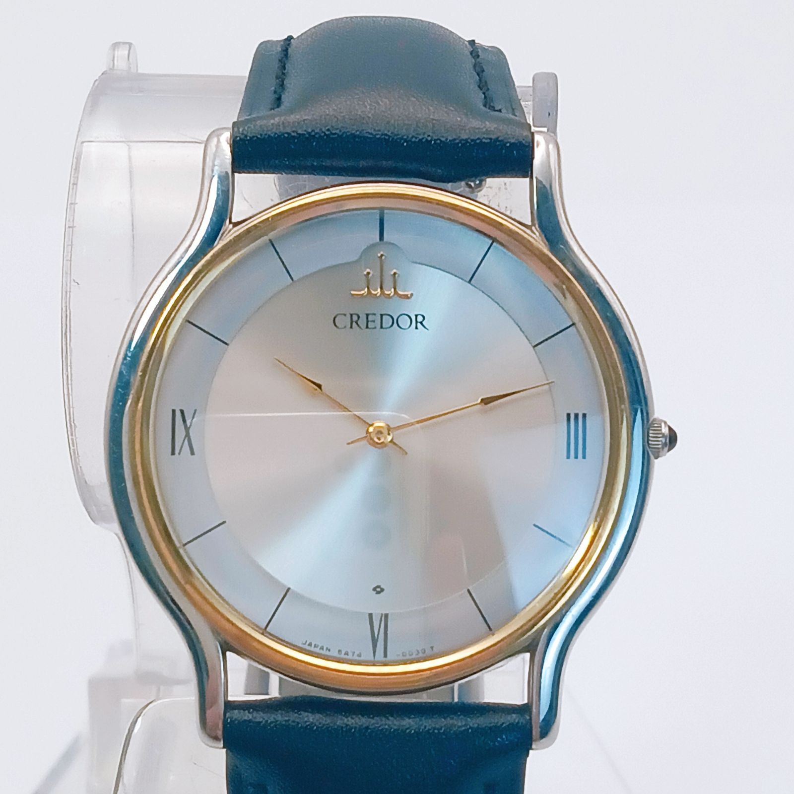 稼働 綺麗】1230-1 SEIKO CREDOR セイコー クレドール 18Kベゼル 5A74
