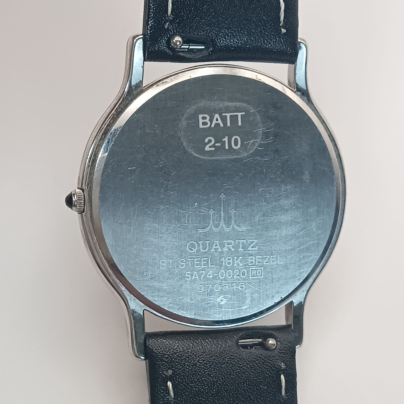 稼働 SEIKO CREDORクレドール 18Kベゼル 5A74-0020 時計 稼働 綺麗】1230-1 SEIKO CREDOR セイコー クレドール 18Kベゼル 5A74