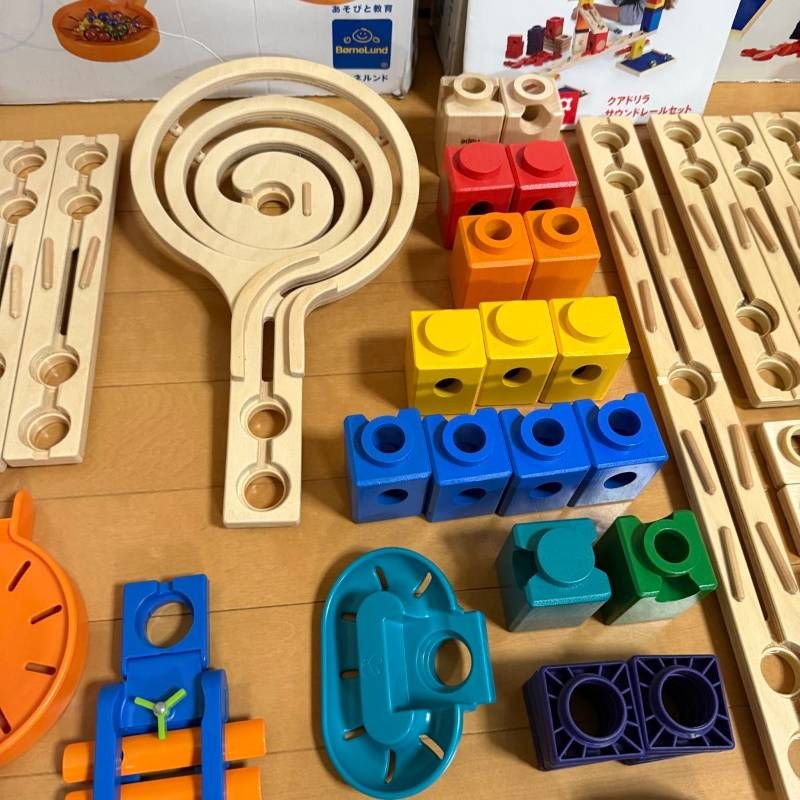 Quadrilla(クアドリラ) 【サウンドレールセット】 楽天市場】BorneLund ボーネルンド クアドリラ・サウンドレールセット