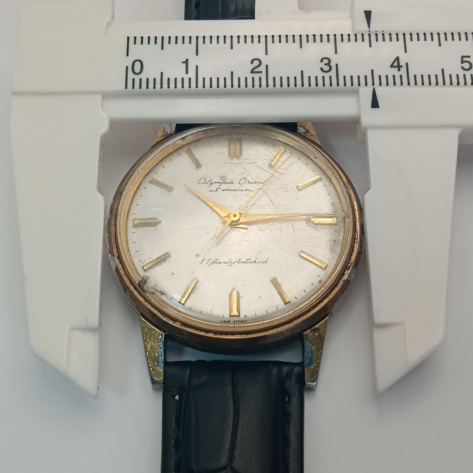稼働 良品】1230-2 OLYMPIA ORIENT オリンピア オリエント メンズ 