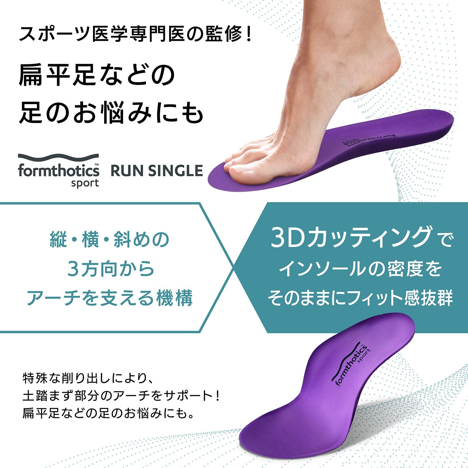 Formthotics XS （23-24cm）ピンク インソール Formthotics XS （23-24cm）ピンク インソール Formthotics XS （23