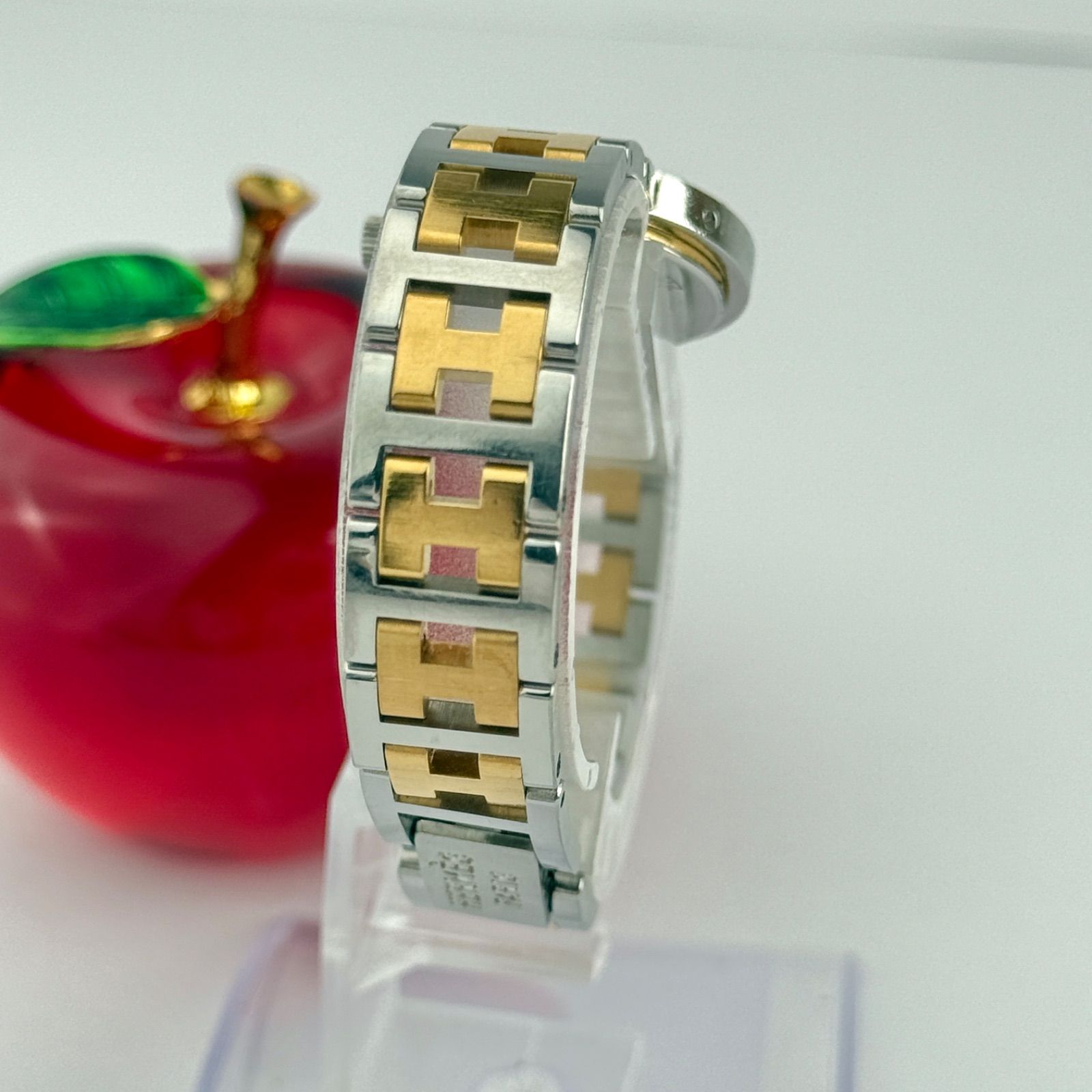 エルメス クリッパー Hベルト 新品電池 レディース 腕時計 140 - メルカリ