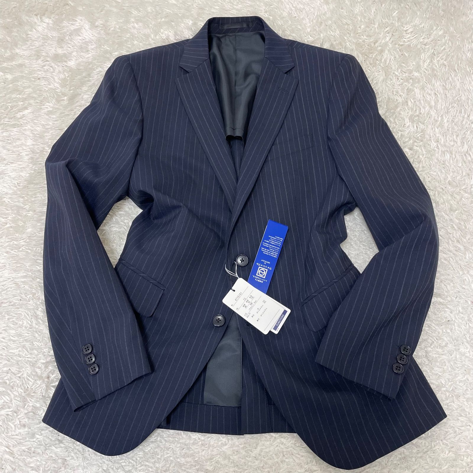 新品 タグ付き】青山 セットアップ スーツ ウォッシュブル YA5