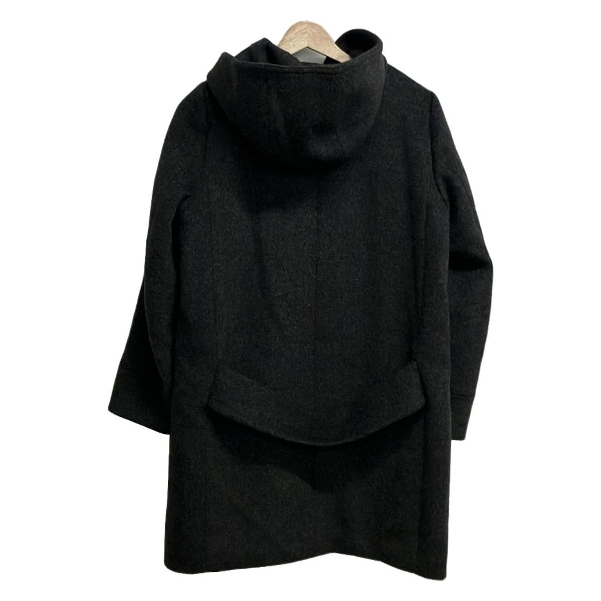 新品同様コート イエナ フード取り外し可 IENA(イエナ) コート サイズ38 M レディース美品 - ダークグレー 冬物