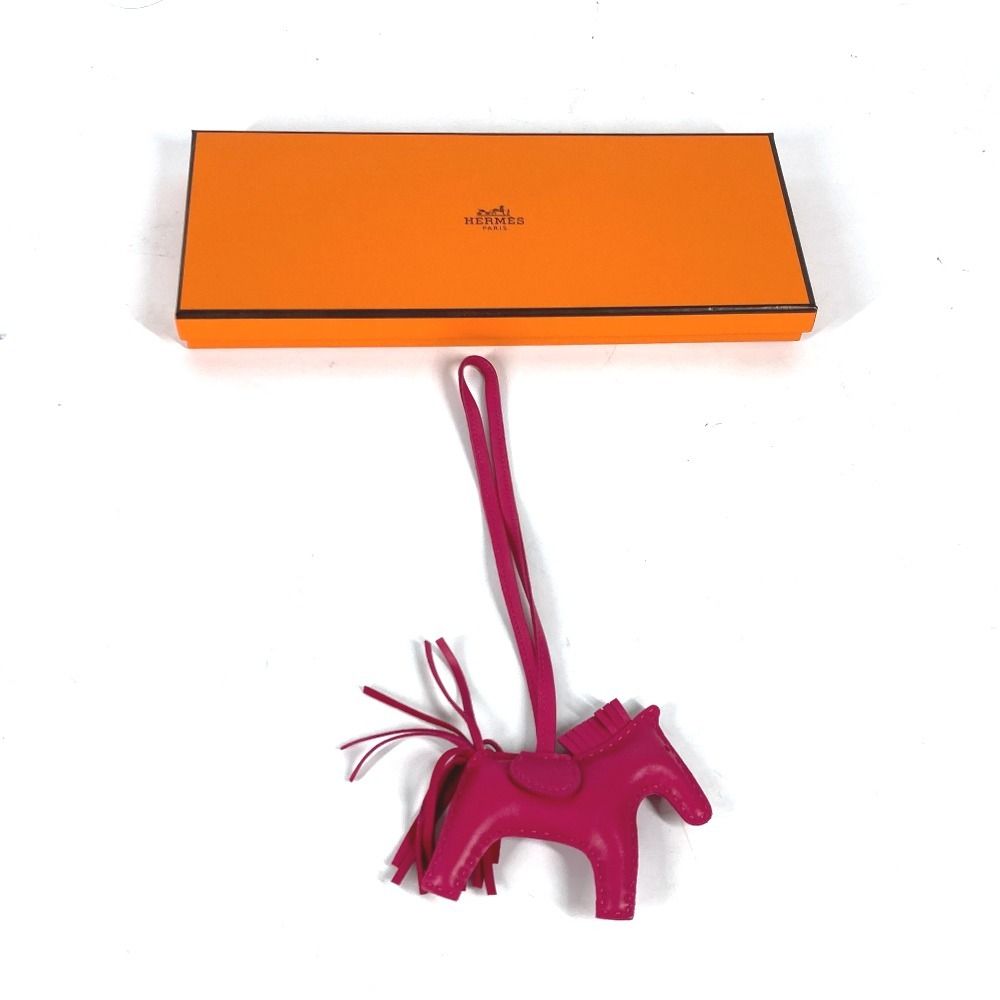HERMES エルメス チャーム ロデオPM ロデオ PM アニョーミロ ローズ
