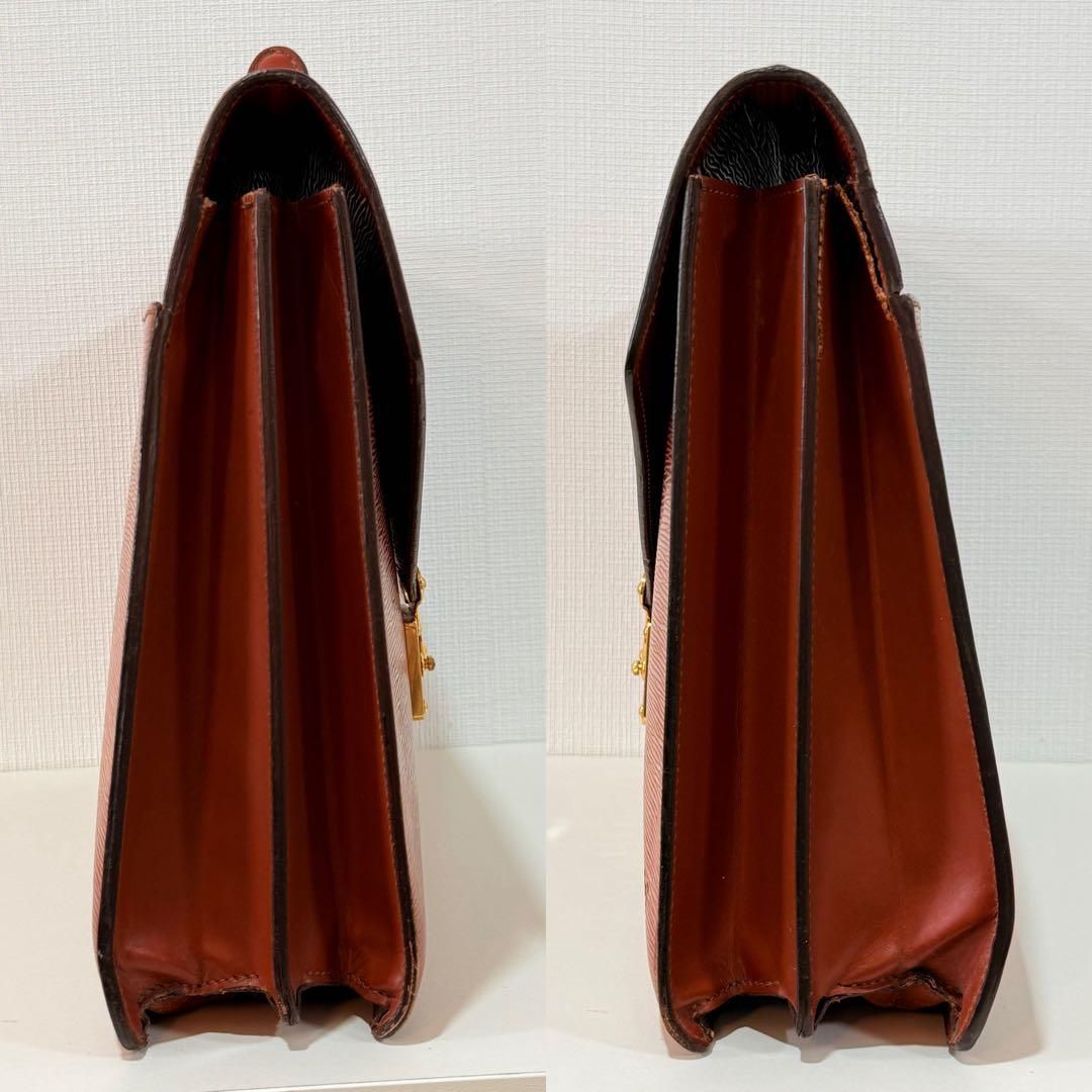 □美品□LOUIS VUITTONルイヴィトン ビジネスバッグ エピ コンセイエ