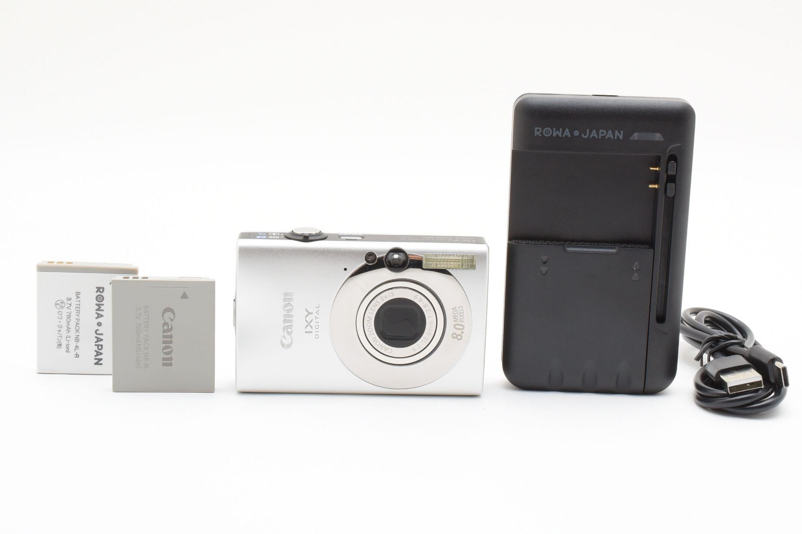 美品】Canon IXY DIGITAL 20 IS 動作確認済 充電器付 キャノン