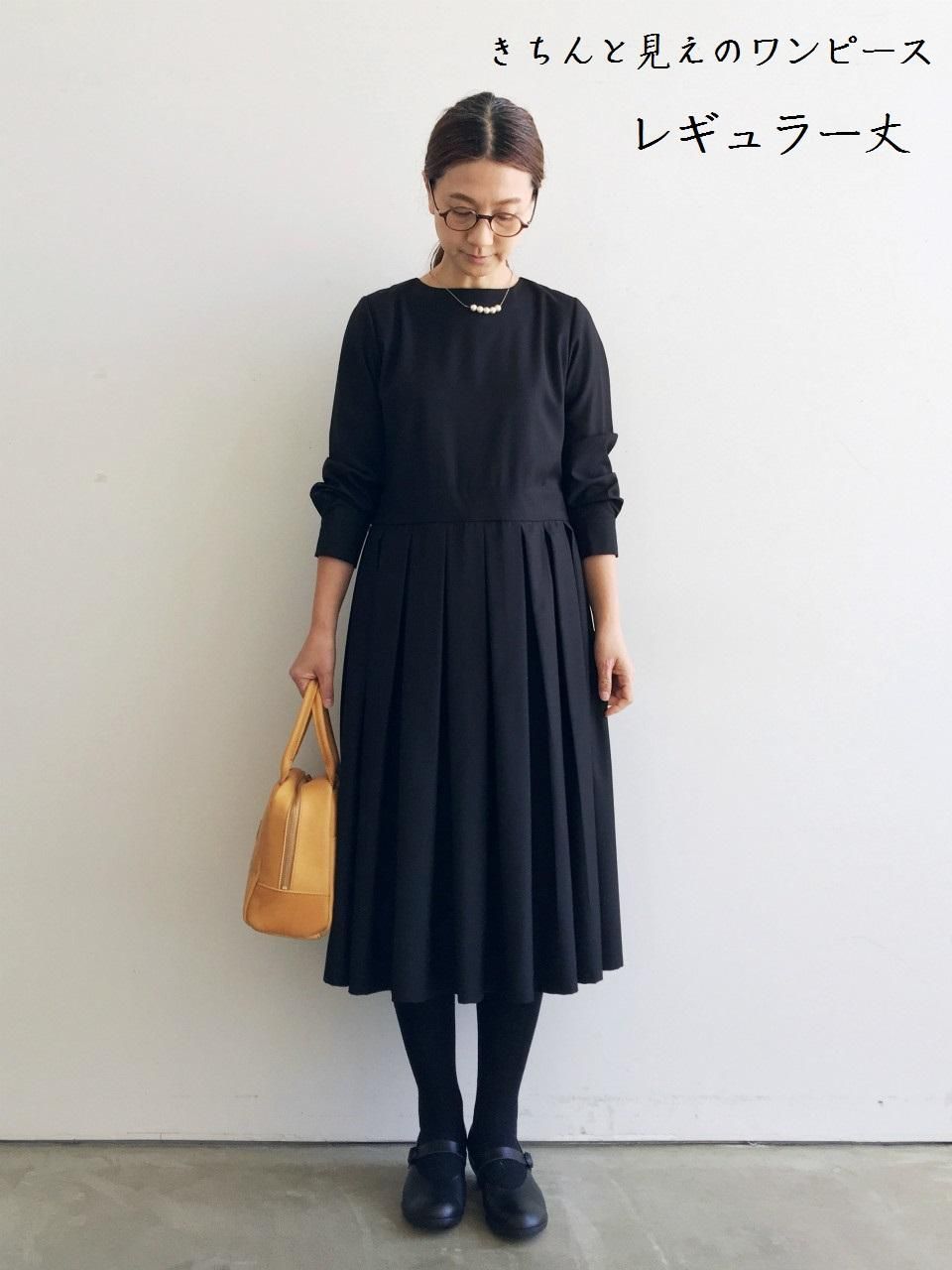 Anne number of 19 きちんと見えのワンピース ブラック by ina