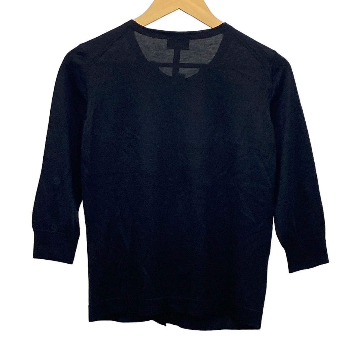 ランバンコレクション カーディガン サイズ38 M レディース美品 - 黒