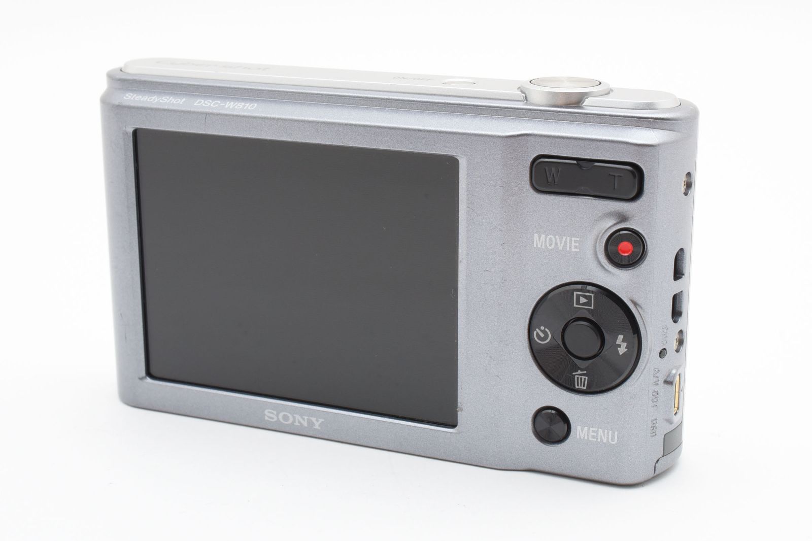 【極美品】SONY Cyber-shot DSC-W810 シルバー　動作確認済 完動品】SONY Cyber-shot DSC-W810 シルバー 動作確認済 2010万画素