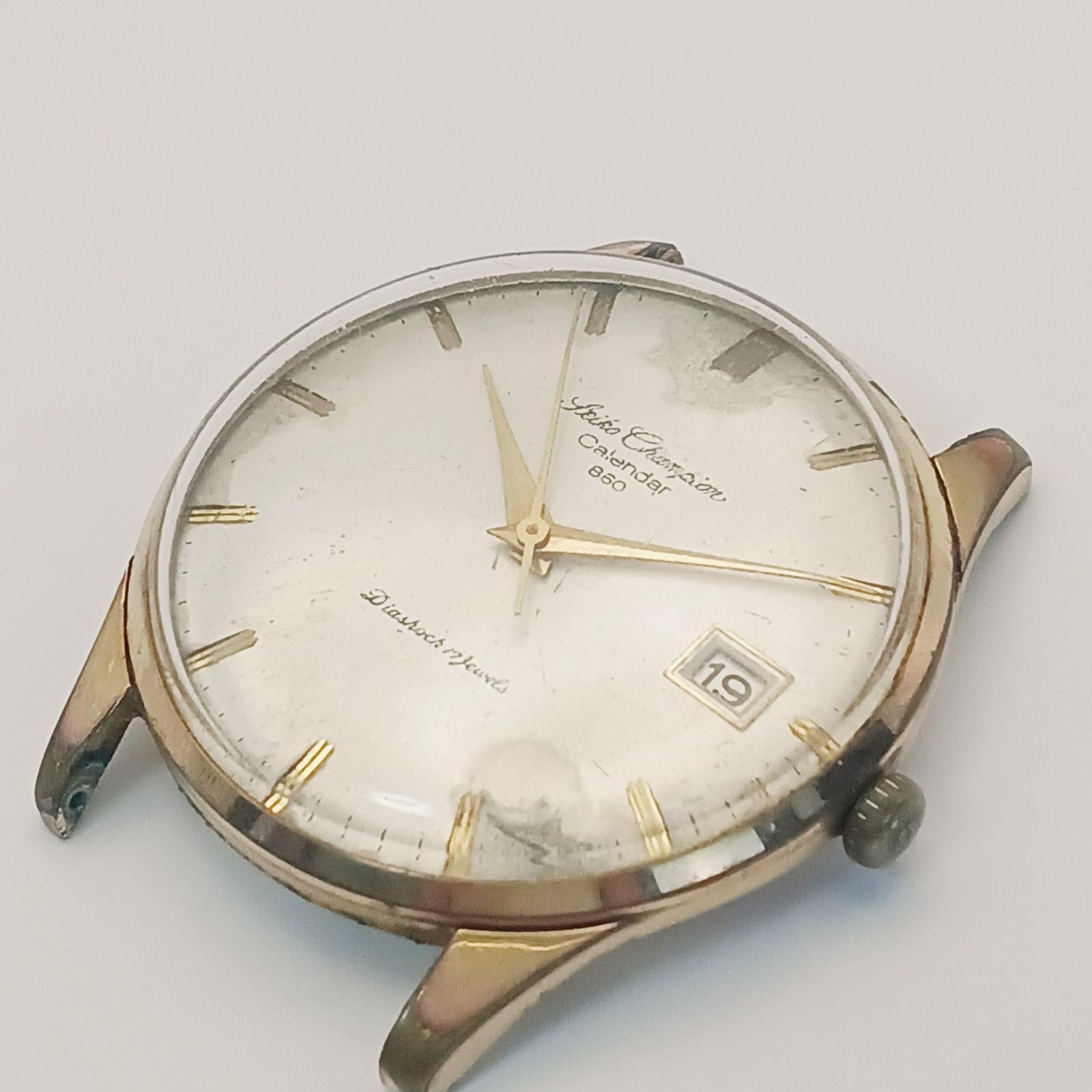 稼働 良品】1230-4 SEIKO CHAMPION CALENDAR 860 セイコー 