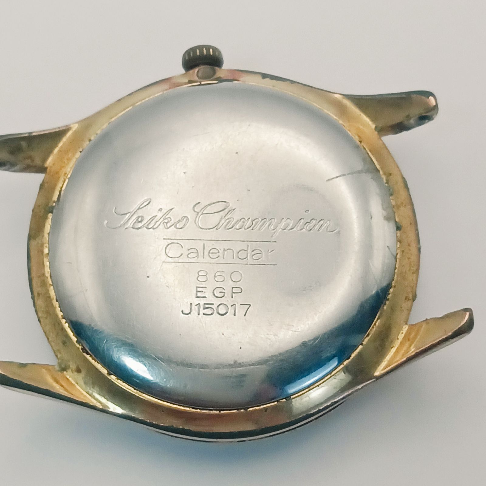 稼働 良品】1230-4 SEIKO CHAMPION CALENDAR 860 セイコー 