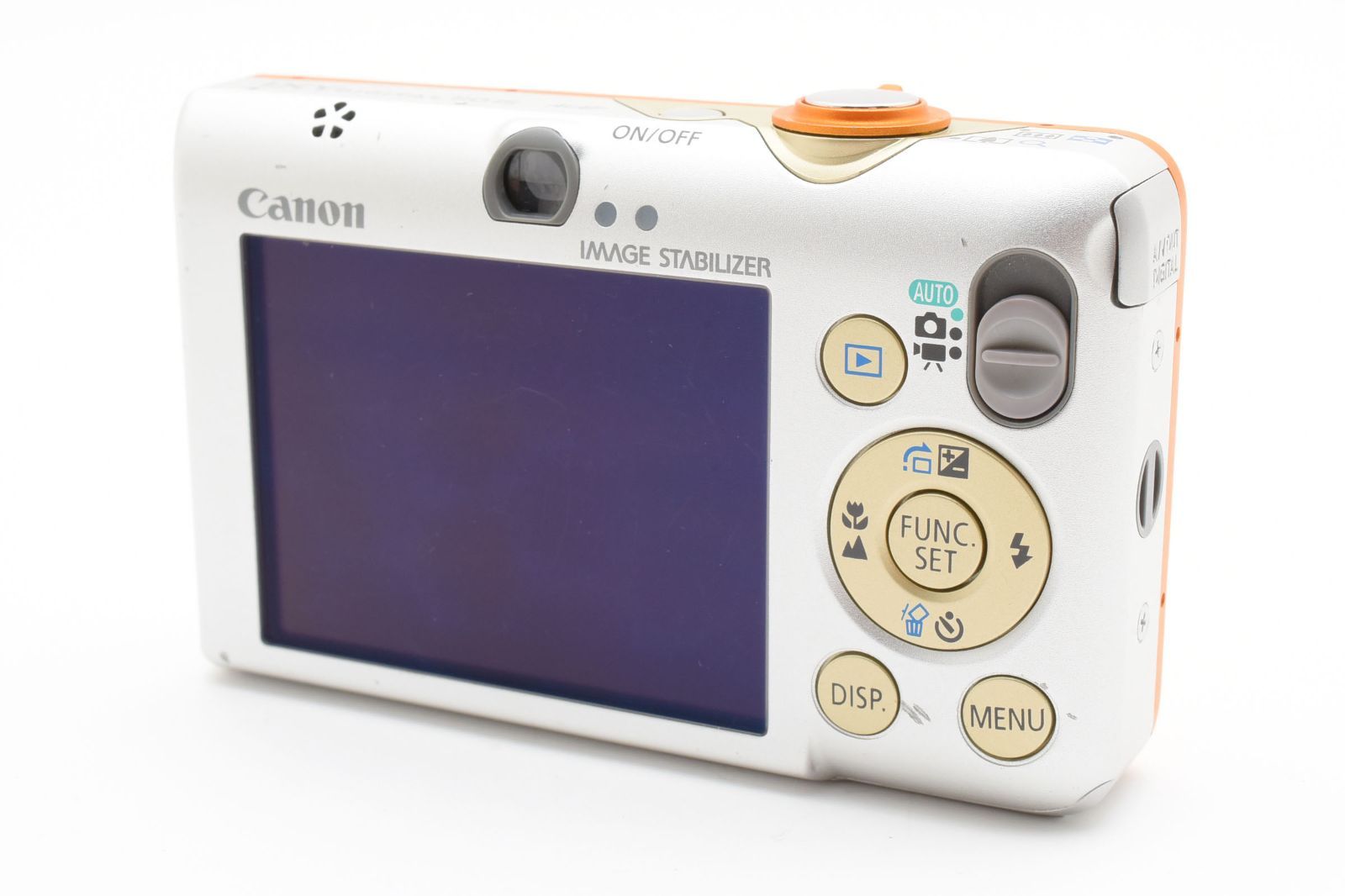 希少色 Canon IXY DIGITAL 110 IS オレンジ 動作確認済 充電器付