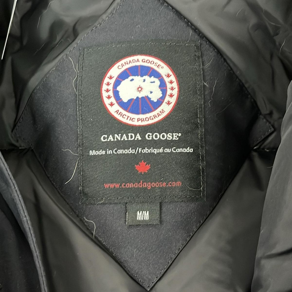 【Uyuzumishiさま】カナダグース　2072JM　ネイビー　ヨークトン CANADA GOOSE(カナダグース) ダウンコート サイズM/M M メンズ