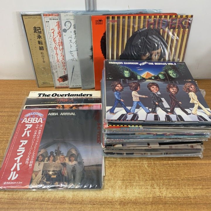□01)【1点限り!】洋楽・邦楽などのレコード まとめ売り約45点大量