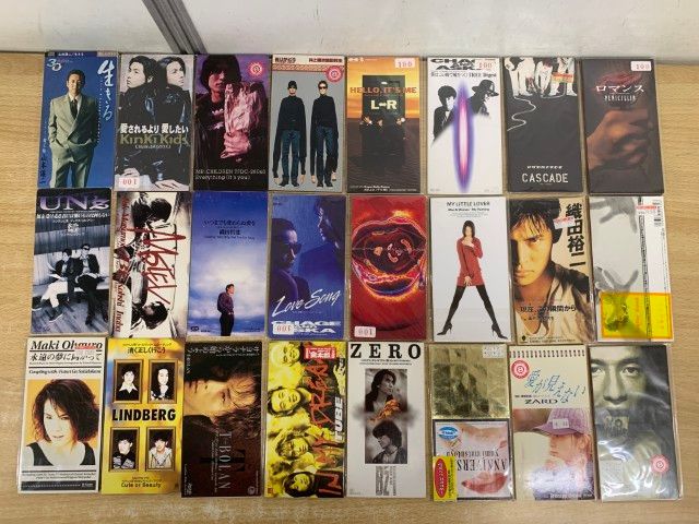 △01)【1点限り!】J-POPなどの8cmCD まとめ売り約165点大量セット/B'z