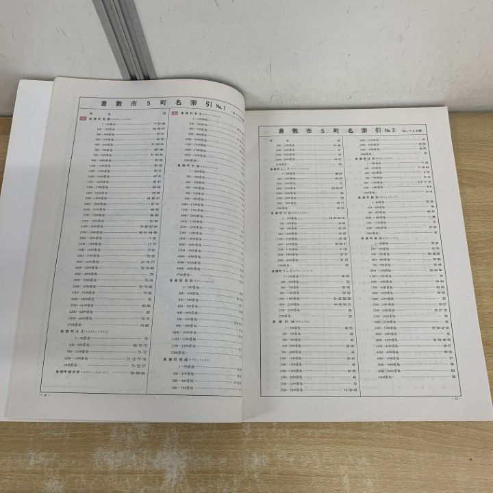 △01)【1点限り!】ゼンリン住宅地図 岡山県/倉敷市 5/船穂 真備/ZENRIN