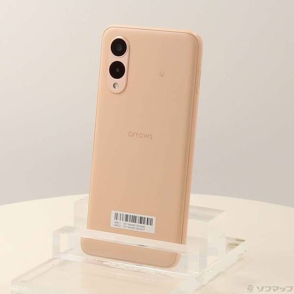 中古品〕 arrows We2 64GB ライトオレンジ FCG02 au SIMフリー【258
