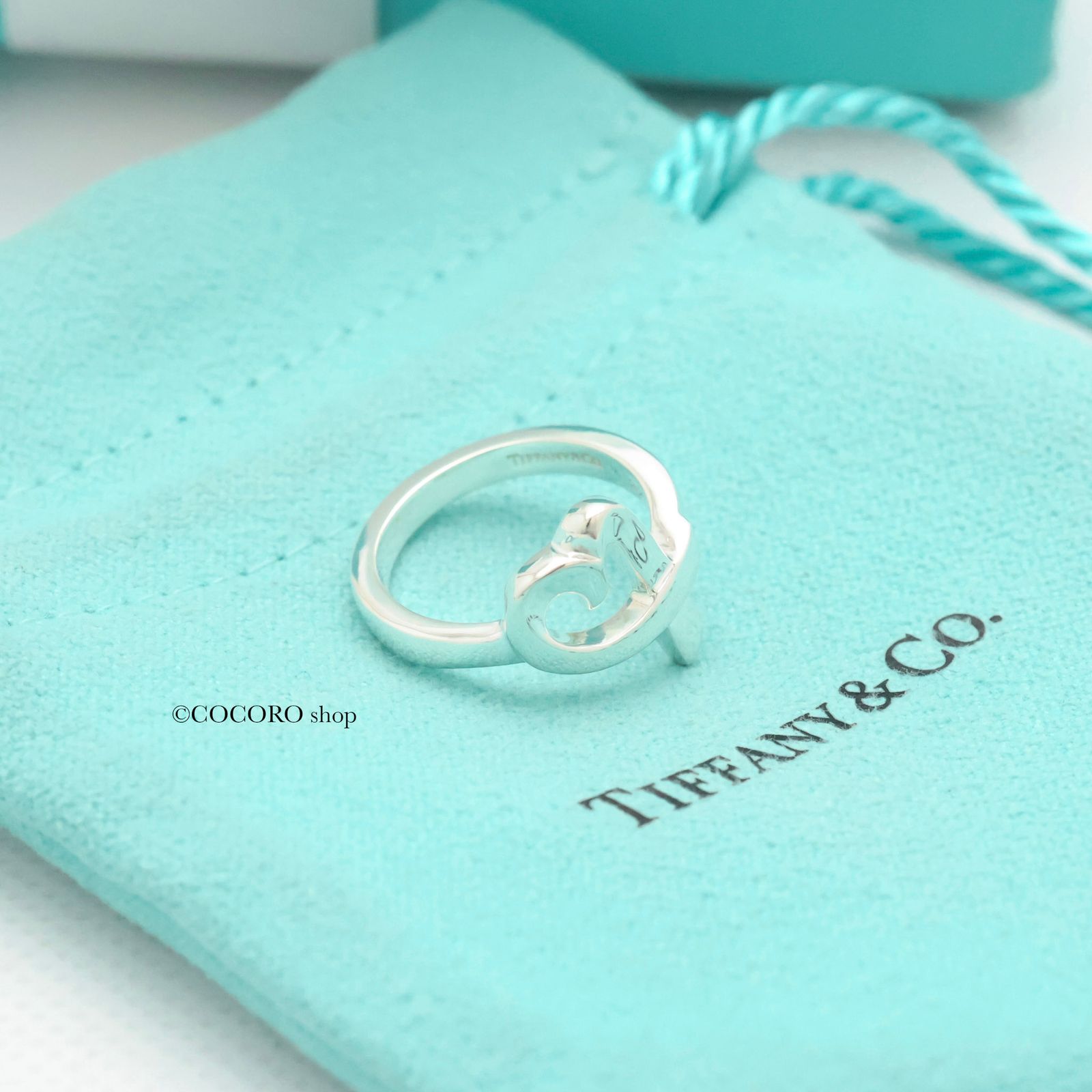 美品】ティファニー TIFFANY&Co. ラビングハート パロマピカソ リング
