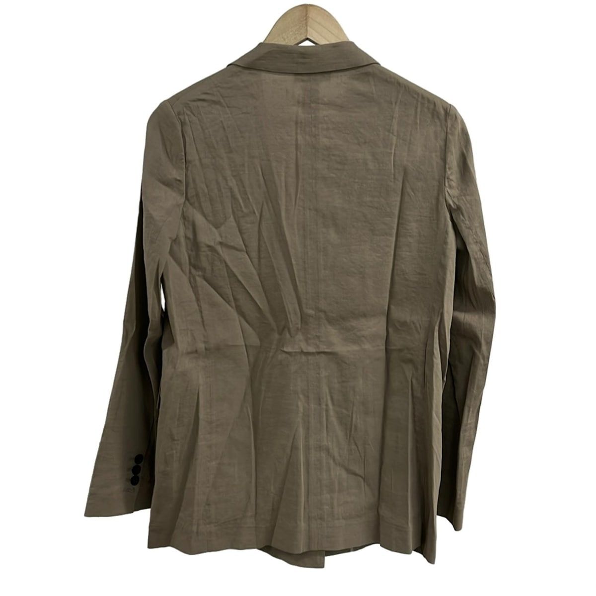 【超美品】theory セオリー ジャケット サイズ2 サンド theory(セオリー) ジャケット サイズ2 S レディース美品 - グレー