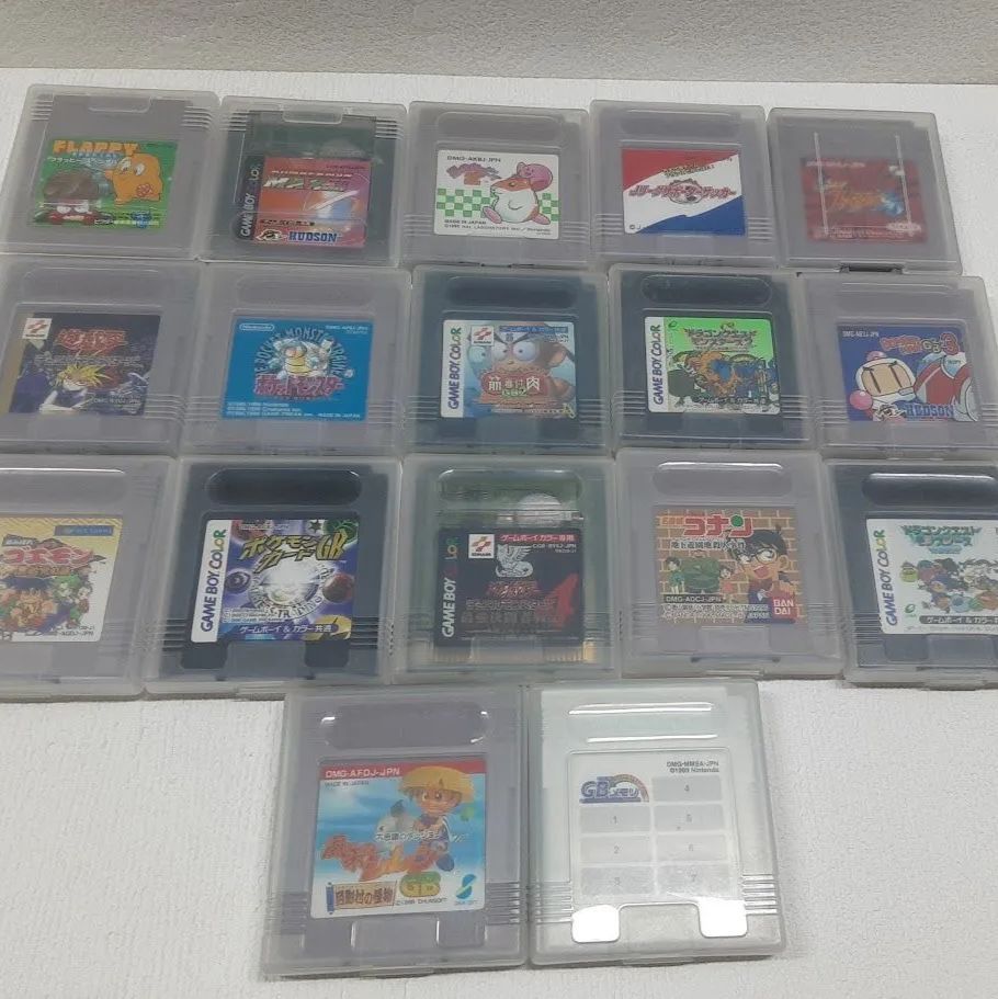 ゲームボーイソフトまとめ売り【17点セット】状態：良 - メルカリ