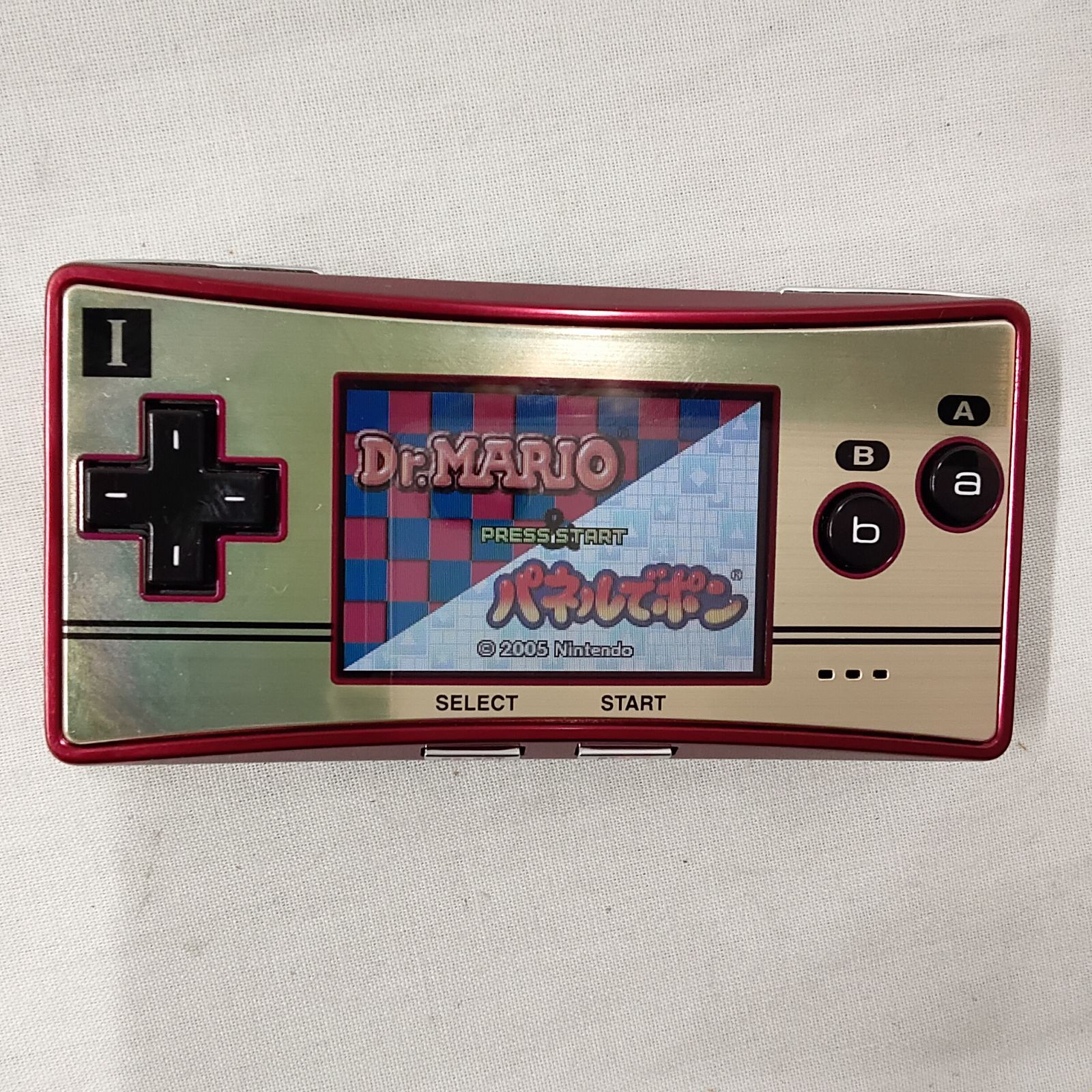 中古品・ゲームボーイミクロ ファミコンカラー ソフト・DR MARIO